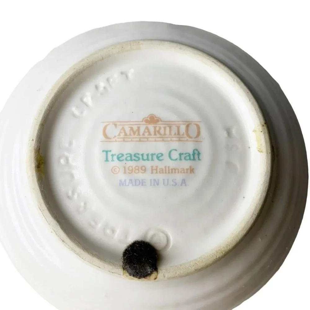 Vintage Treasure Craft Camarillo Spoon Rest